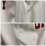 【曜日割引対象外】 チャンピオン Champion 80's REVERSE WEAVE INDIANA USA製 トリコタグ カレッジ スウェット ホワイト XXLサイズ 201MT-3963 VB