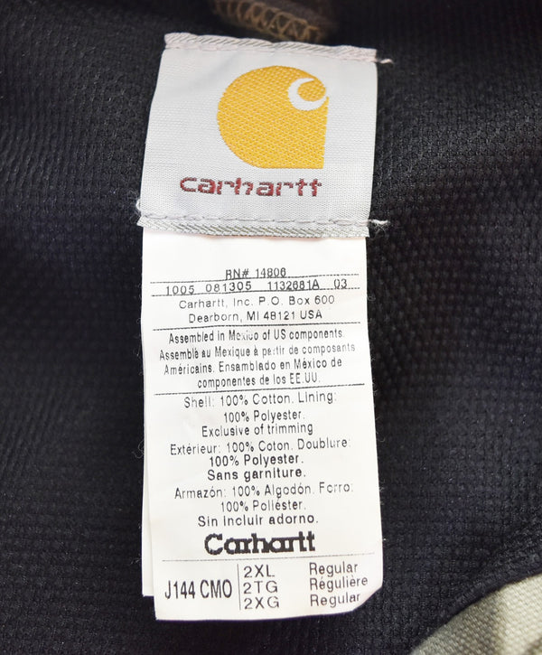 カーハート Carhartt Real Tree Active Jacket リアルツリー カモ アクティブ ジャケット J144 2XL ジャケット マルチカラー 3Lサイズ 103MT-3414