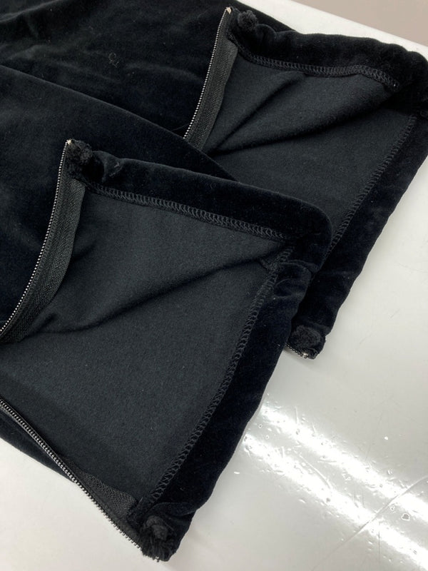 ダブレット doublet 19AW LINED CHAOS EMBROIDERY TRACK PANTSトラック パンツ ベロア 刺繍 ジャージ ズボン 黒 ロゴ 19AW16PT110 ボトムスその他 ブラック Mサイズ 104MB-389