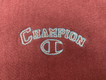 チャンピオン Champion REVERSE WEAVE リバースウィーブ 90's ヴィンテージ 刺繍タグ リブライン ロゴ XL スウェット 刺繍 ワインレッド 104MT-319