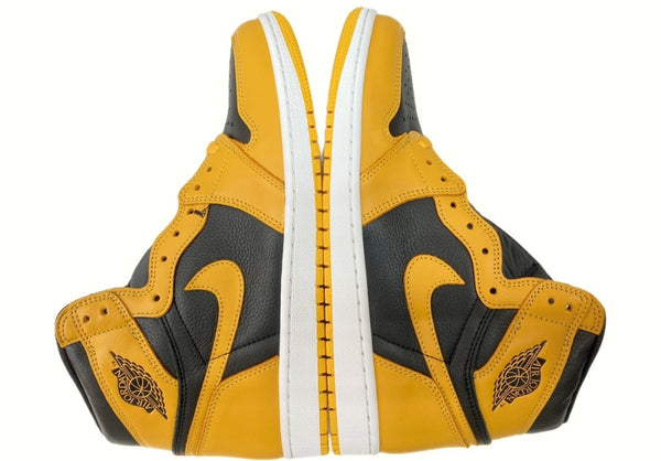 ナイキ NIKE 21年製 AIR JORDAN 1 RETRO HIGH OG POLLEN エア ジョーダン レトロ ハイ パラン AJ1 黄 黒 555088-701 メンズ靴 スニーカー イエロー 28.5cm 104-shoes522