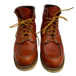 【曜日割引対象外】 レッドウィング RED WING 6-inch Classic Moc USA製 8875 メンズ靴 ブーツ ワーク ブラウン 25.5cmサイズ 201-shoes1502 VB