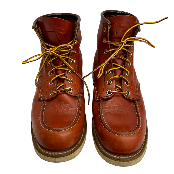 【曜日割引対象外】 レッドウィング RED WING 6-inch Classic Moc USA製 8875 メンズ靴 ブーツ ワーク ブラウン 25.5cmサイズ 201-shoes1502 VB