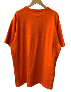 シュプリーム SUPREME 21AW タータンチェックロゴ Tシャツ ロゴ オレンジ XLサイズ 201MT-2345
