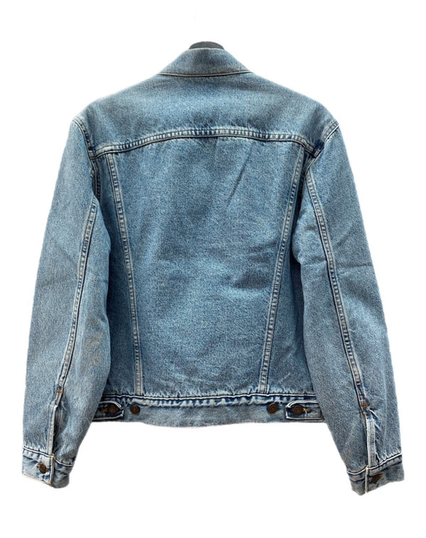リーバイス Levi's DENIM JACKET デニム ジャケット Gジャン ブランケット 裏715 アウター USA製 インディゴ 青 サイズ 38 ジャケット 無地 ブルー 104MT-1793