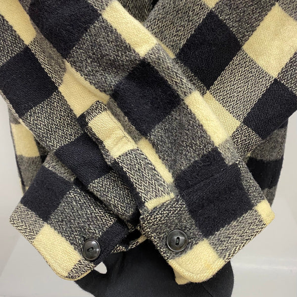 【曜日割引対象外】 ウールリッチ WOOLRICH 50's CPOジャケット ウール バッファローチェック ジャケット ブラック 15サイズ 201MT-4277 VB