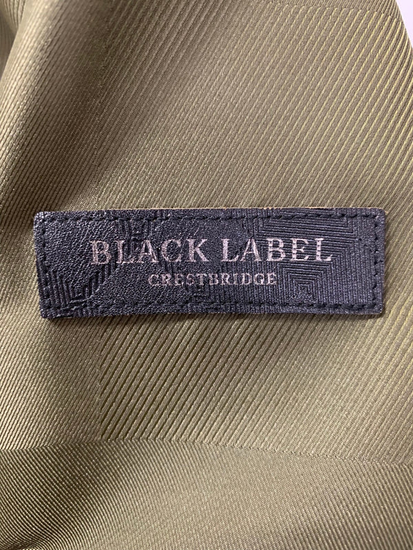 ブラックレーベルクレストブリッジ BLACK LABEL CRESTBRIDGE ジップアップパーカー 51F04-603-76 ジャケット カーキ Mサイズ 201MT-3829