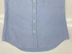 モンクレール MONCLER GAMME BLEU CAMICIA OXFORD BD SHIRT ボタンダウン シャツ 長袖 胸ポケット 青 D13915200420 26525 サイズ 0 長袖シャツ ロゴ ブルー 104MT-1076