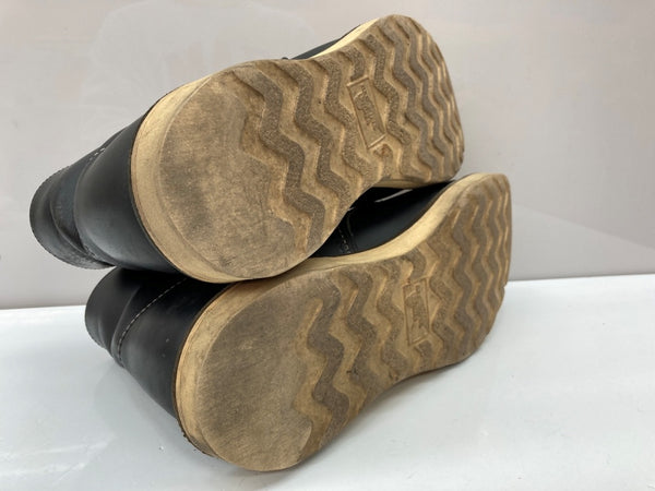 レッドウィング RED WING 6-inch CLASSIC ROUND TOE クラシック ラウンド スピードフック ワークブーツ アウトドア 8 1/2D 黒 8165 メンズ靴 ブーツ ワーク ブラック 26.5cm 104S-1071