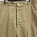 【曜日割引対象外】 ヴィンテージ vintage 60's US.ARMY COTTON U.T. TROUSERS RAPID ZIP チノパン ベージュ 36×32サイズ 201MB-923 VB