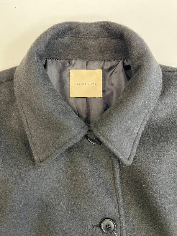 フリークスストア FREAK'S STORE ステンカラーコート コート ビーバー ステンカラーショートコート 1151248900166 ジャケット ブラック フリーサイズ 101LT-181