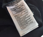 カーハート Carhartt LOGO SWEATSHIRT ロゴ スウェット パーカー パーカ ブラック Sサイズ 103MT-2959