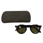 【中古】レスカ ルネティエ Lesca LUNETIER PICA サングラス べっ甲柄 44-26  眼鏡・サングラス 眼鏡 ブラウン 201goods-618