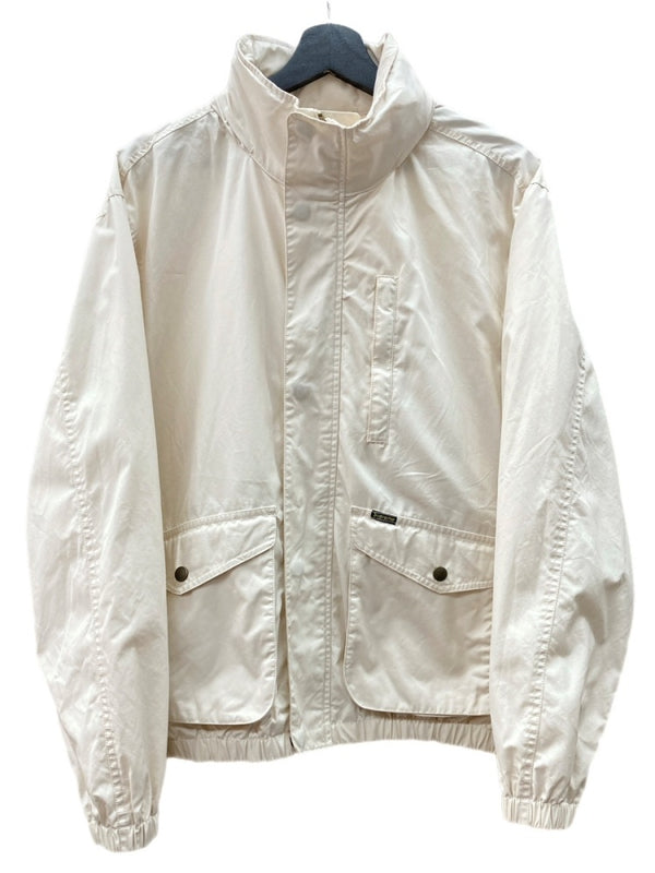 シュプリーム SUPREME 19SS Highland Jacket ハイランド ライトアウター ジップアップ フーディ ポケット 収納式フード コットン IVORY アイボリー ジャケット ロゴ ベージュ Mサイズ 104MT-1947