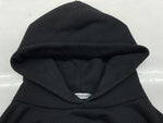 バレンシアガ BALENCIAGA 20AW REAL BALENCIAGA HOODED SWEATSHIRT リアル バレンシアガ フーディー スウェットシャツ プルオーバー 黒 620973 XXS パーカ ロゴ ブラック 104MT-661