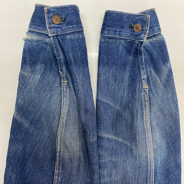 【曜日割引対象外】 リーバイス Levi's 70's 70505-0217 333工場 オレンジタブ デニム ジャケット ブルー 44サイズ 201MT-4863 VB