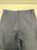 コムデギャルソン COMME des GARCONS COMME des GARCONS SHIRT フランス製 切り替えダブルニー ウールパンツ 紺 S20160 スラックス ネイビー XS 101MB-767