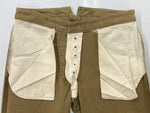 ダブルアールエル RRL WORK PANTS ワーク パンツ ボタンフライ シンチバック ズボン Ralph Lauren 茶 無地 ボトムスその他 ブラウン 30-34 104MB-235