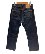 リーバイス Levi's 90's 90年代 501XX ボタン裏553 アメリカ製 MADE IN USA リジット 濃紺 VINTAGE ヴィンテージ デニム ブルー W30L36 101MB-733