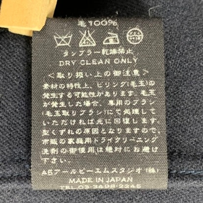 フォーティファイブアールピーエム 45RPM ウールジャケット ネイビー 3サイズ 201MT-4344