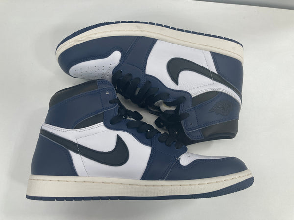 ジョーダン JORDAN Nike Air Jordan 1 Retro High OG Midnight Navy ナイキ エアジョーダン1 レトロ ハイ OG ミッドナイトネイビー DZ5485-401 メンズ靴 スニーカー ホワイト 27.5cm 101sh-1939