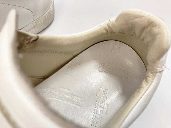 メゾン マルジェラ Maison Martin Margiela ジャーマントレーナー スリッポン 白 MADE IN ITALY レディース靴 スニーカー ホワイト サイズ 36 101-shoes1651