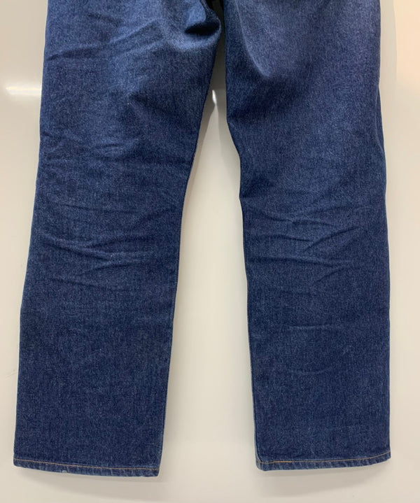 【曜日割引対象外】 リーバイス Levi's 00"s 01年製 バレンシア製 ボタン裏555 デニム ブルー W40 L30サイズ 201MB-788 VB