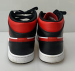 ナイキ NIKE エアジョーダン1 ミッド "ブラック/ ジムレッド/ホワイト" Air Jordan 1 Mid "Black/Gym Red/White" 554724-079  メンズ靴 スニーカー レッド 26cmサイズ 201-shoes997