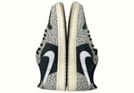 ナイキ NIKE 23年製 AIR JORDAN 1 RETRO LOW OG BLACK ELEPHANT エア ジョーダン レトロ ロー ブラック セメント AJ1 灰色 黒 CZ0790-001 メンズ靴 スニーカー グレー 27.5cm 104-shoes529