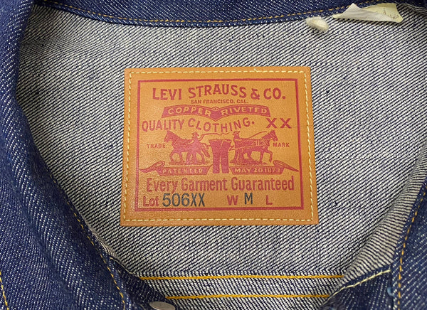 【曜日割引対象外】 リーバイス Levi's VINTAGE CLOTHING 506XX 1st USA製 デニムジャケット 4527 ジャケット Mサイズ 201MT-2768