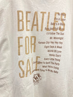 バンドTシャツ BAND-T ビートルズ BEATLES FOR SALE US古着  XL Tシャツ プリント ベージュ LLサイズ 101MT-2564