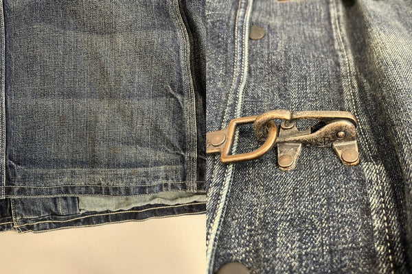 ラルフローレン RalphLauren Cortland デニム ファイヤーマン ジャケット ジャケット ネイビー Lサイズ 101MT-5062