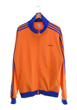 アディダス adidas 90s adidas トラックジャケット 90's 白タグ ジャケット オレンジ LLサイズ 103MT-3424