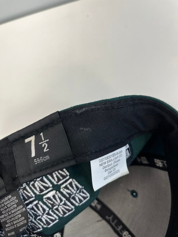 シュプリーム SUPREME Sharpie Box Logo New Era Dark Green  シャーピー ボックスロゴ ニューエラ サイズ 71/2 59.6cm 帽子 メンズ帽子 キャップ グリーン 101hat-162