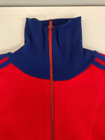 アディダス adidas Vintage ヴィンテージ トラックジャケット ユーゴスラビア製 サイズ8 ジャージ レッド 101MT-4062
