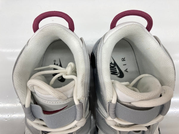 ナイキ NIKE 22年製 Women's Air More Uptempo ウィメンズ エアモアアップテンポ ハイカット Rosewood and Wolf Grey ローズウッド アンド ウルフグレー GRAY 灰色 DV1137-100 レディース靴 スニーカー グレー 25.5cm 104S-946