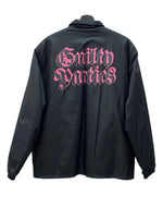 ワコマリア WACKO MARIA 21AW BOA COACH JACKET ボア コーチ ジャケット 天国東京 ボタン アウター 黒 ジャケット プリント ブラック Lサイズ 104MT-2212