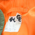 グッドイナフ Goodenough × フィネス FINESSE MA-1 USA製 Alpha 社製 90s 90's 90年代  裏原 98年 ジャケット カーキ Mサイズ 103MT-2955