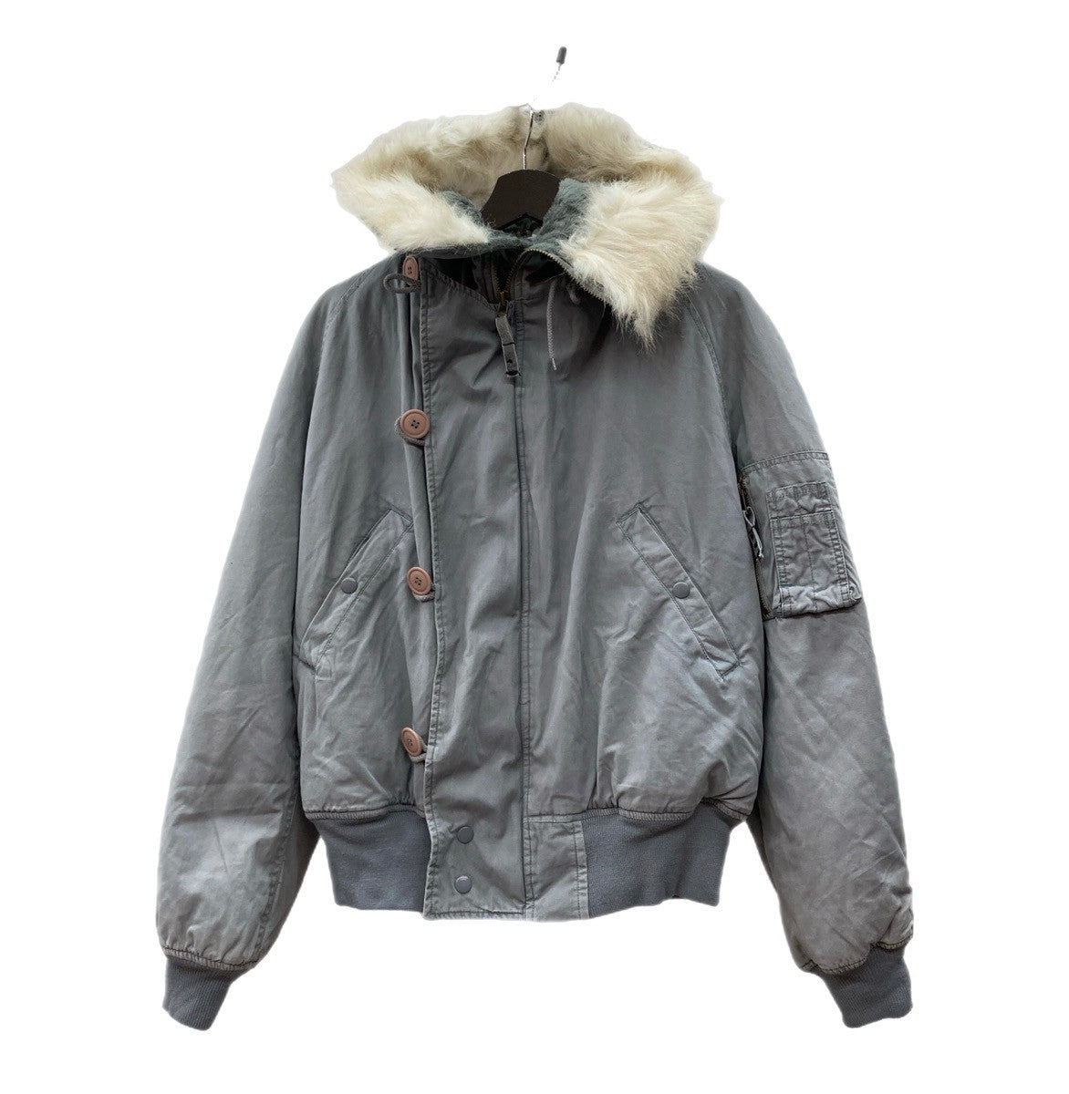 Houston N-2B フライトジャケット y2k 古着 短丈 ファージャケ ヒューストン HOUSTON TYPE N-2B フライトジャケット ファージャケット