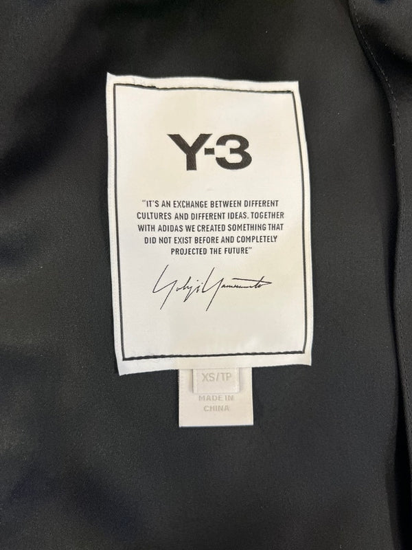 ワイスリー Y-3 W Classic Tech Silk Hooded Top クラシック テックシルク フーデッドトップ  フーディ 黒  HN4312 パーカ ブラック SSサイズ XS 101LT-157