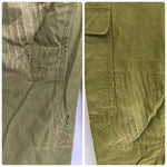 【曜日割引対象外】 ミリタリー MILITARY 70's デンマーク軍 M71 フィールドパンツ カーゴパンツ カーキ W36サイズ 201MB-1125 VB