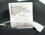 キディル KIDILL  23SS TOM TOSSEYN コラボ グラフィック Tシャツ 黒 KL701 Tシャツ プリント ブラック フリーサイズ 103MT-435