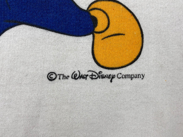 チャンピオン Champion 80s 80年代 Disney ディズニー ミッキー オリンピック 染み込み ラグラン USA製 トリコタグ Vintage ヴィンテージ 白 スウェット キャラクター ホワイト 2XLサイズ 104MT-1755