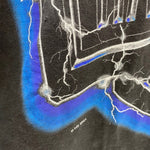 【曜日割引対象外】 ハーレーダビッドソン HARLEY DAVIDSON 2001 LIGHTNING HUGE EMBLEM サンダー USA製 Tシャツ ブラック XLサイズ 201MT-4389 VB