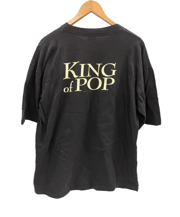 ヴィンテージ vintage 90’s 90年代 MICHAEL JACKSON HISORY  KING OF POP マイケルジャクソン VINTAGE ヴィンテージ XL Tシャツ ブラック LLサイズ 101MT-5060