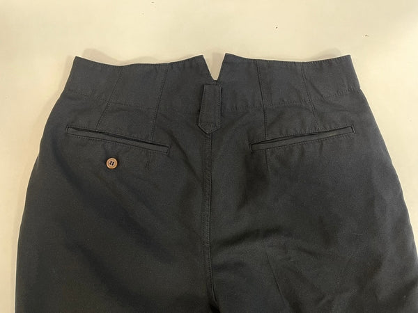 コムデギャルソン COMME des GARCONS HOMME PLUS オム プリュス  ポリ縮絨ショートパンツ 黒 ハーフパンツ ブラック SSサイズ XS 101MB-740