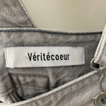 ヴェリテクール Veritecoeur コットンオーバーオール VC-2290 つなぎ・オーバーオール グレー 201LB-101