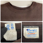 【曜日割引対象外】 ヴィンテージ vintage 80's チャンピオン Champion トリコタグ 目無し USA製 スウェット ブラック XLサイズ 201MT-3581 VB
