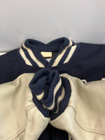 バトウィン BUTWIN 60~70年代 60's 70's スタジャン 袖レザー アワードジャケット バーシティジャケット VINTAGE ヴィンテージ MADE IN USA アメリカ製 40 ジャケット ネイビー 101MT-5231