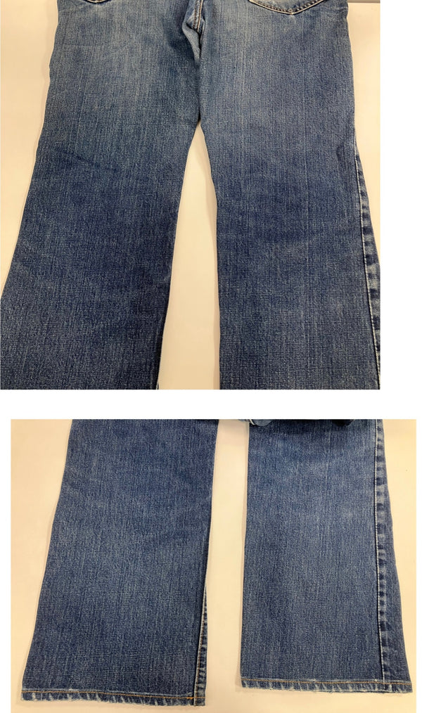 リーバイス Levi's 70's 70年代 517 66前期 ボタン裏2刻印 42TALON ZIPPER VINTAGE ヴィンテージ アメリカ製 MADE IN USA デニム ブルー W33L31 101MB-679